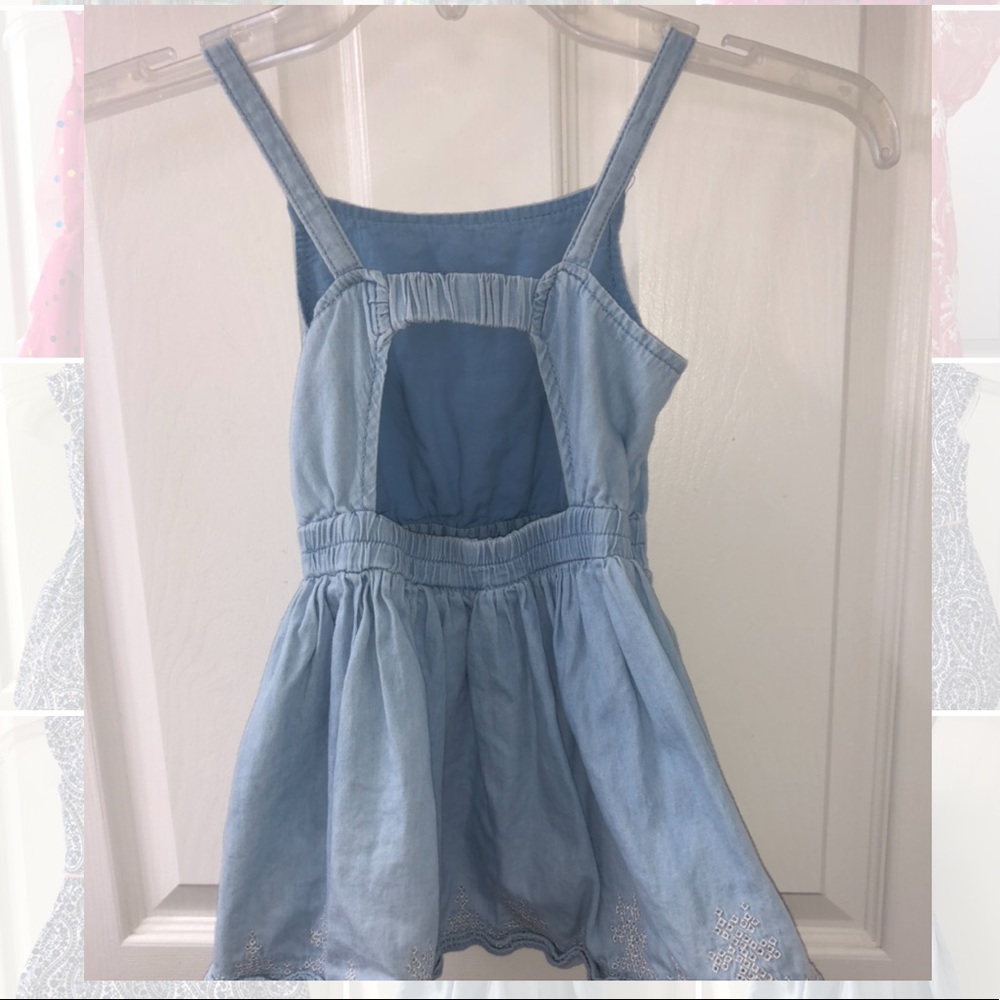 calvin klein denim dress *cute back*